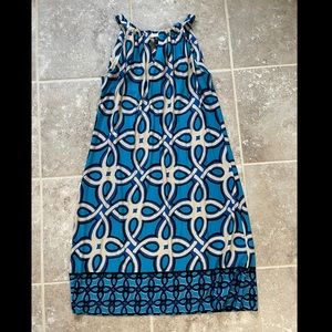 Blue Shift Dress